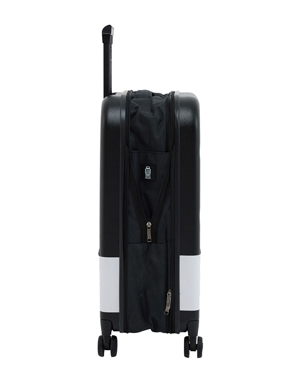 Katlanabilir Valiz -O 5FX Siyah Unisex Orta Boy Valiz-3