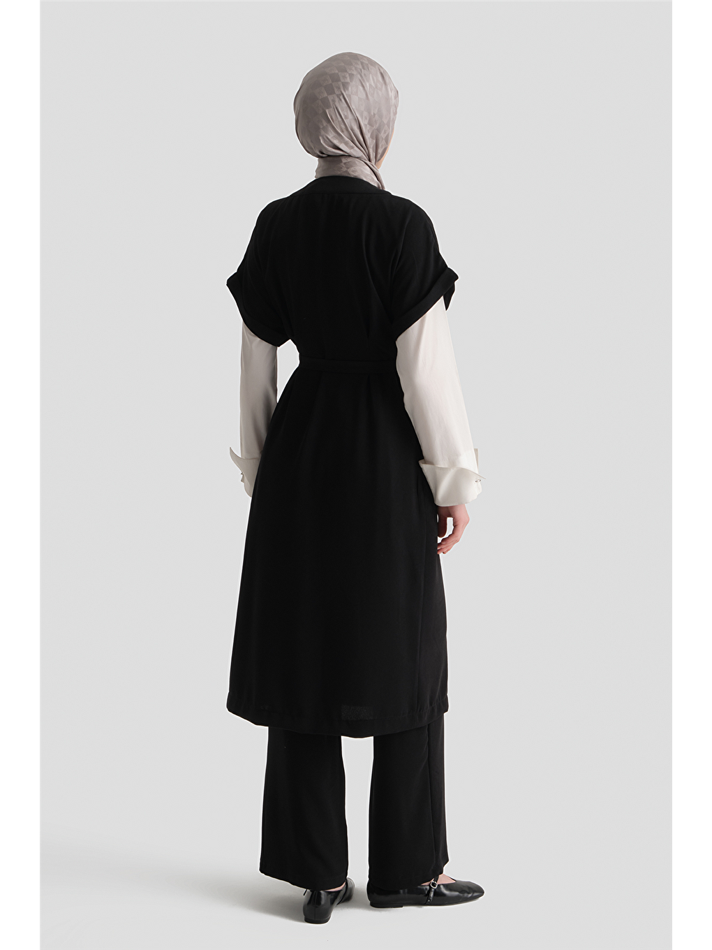 Yelekli Takım Siyah-5