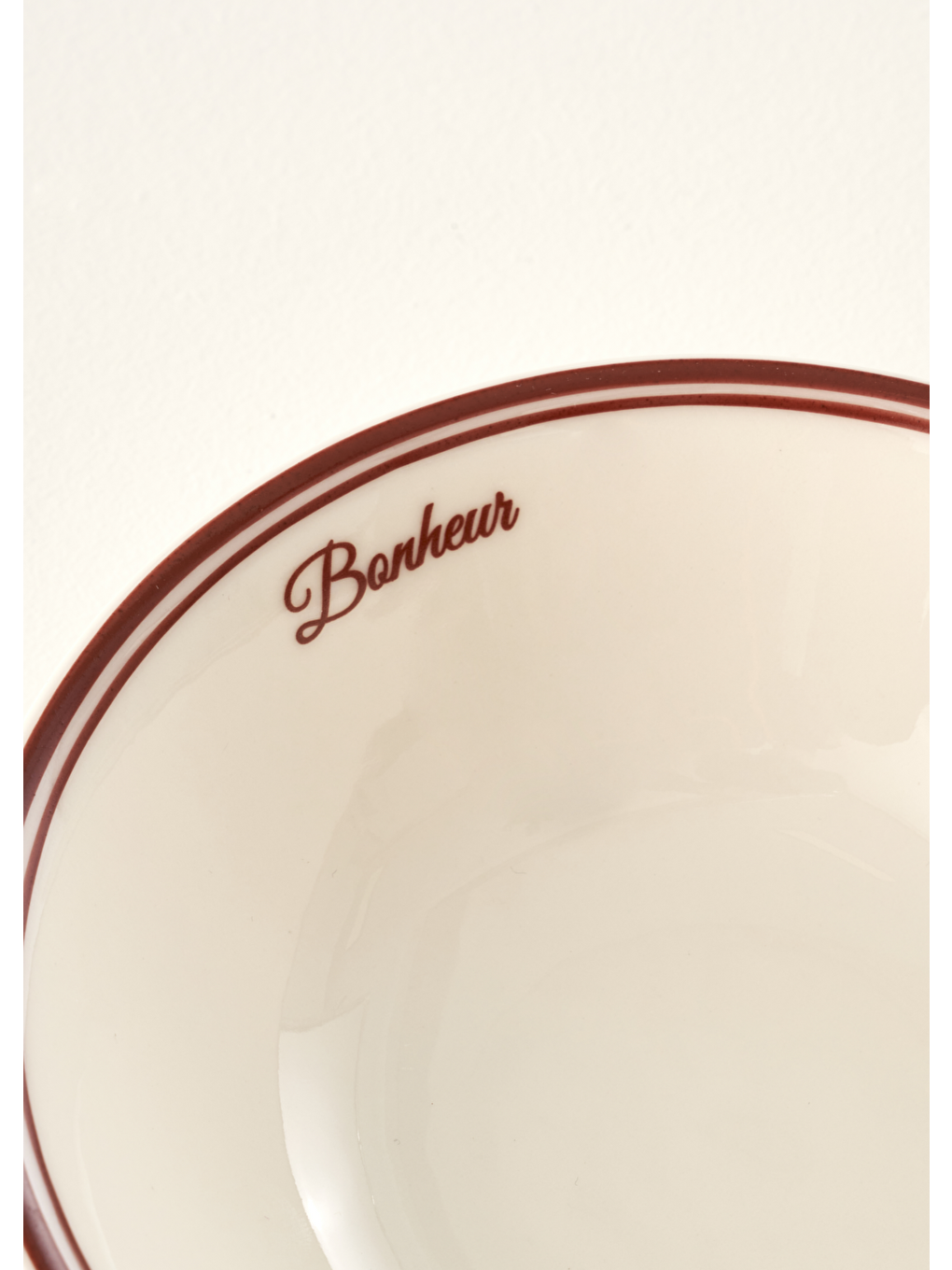 Bonheur Porselen Kase Bordo (16 cm)-2