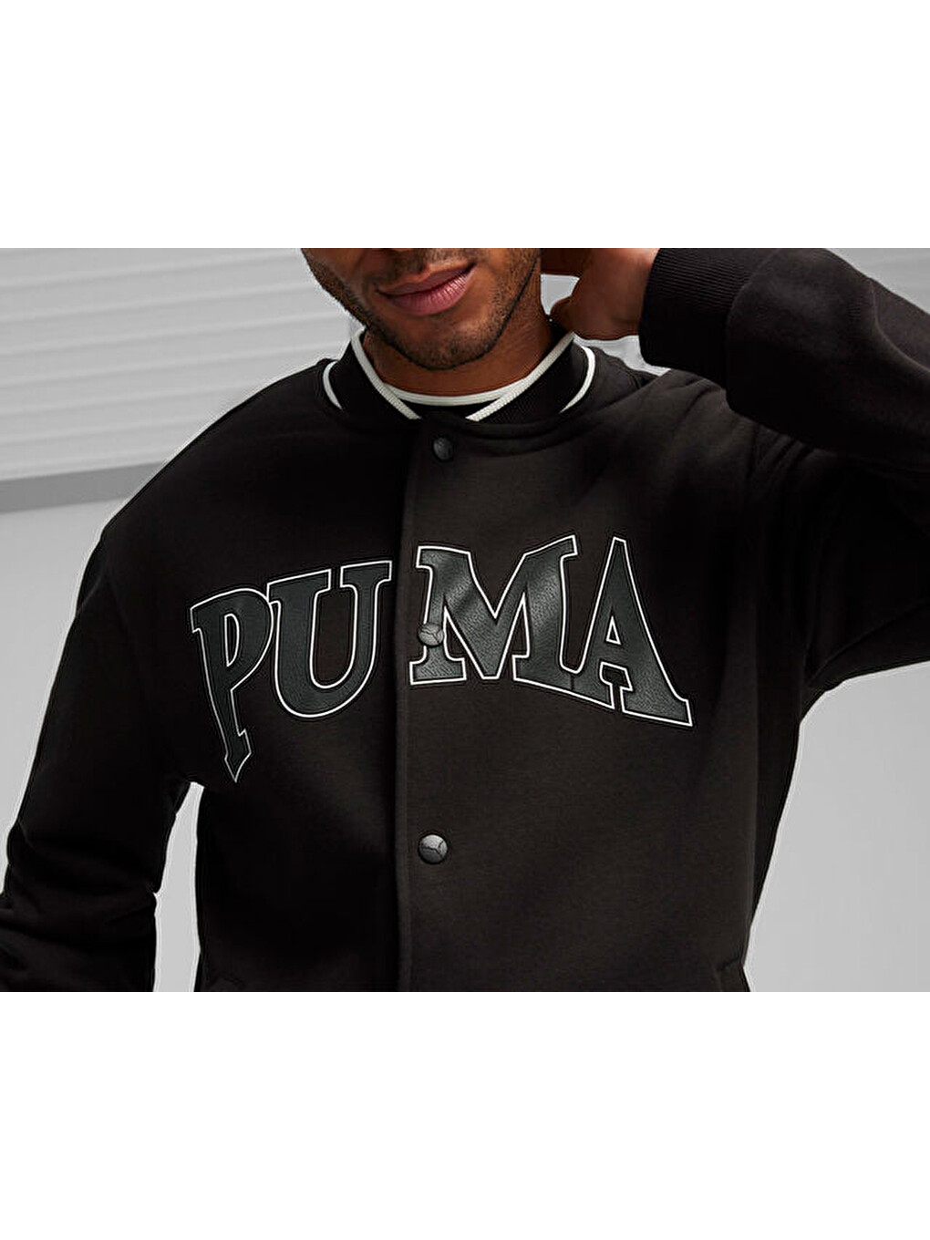 Puma Squad Track Jacket Erkek Günlük Ceket 67897101 Siyah-5