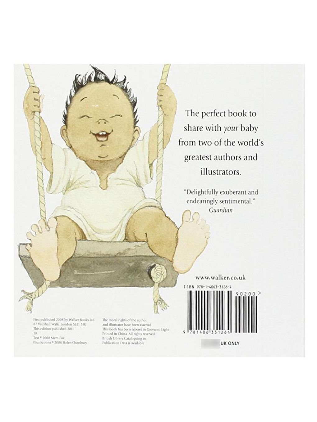 Walker Books Renksiz Ten Little Fingers and Ten Little Toes - 1