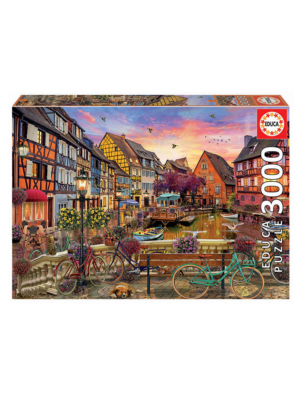Puzzle 3000 Parça Colmar Fransa 19051