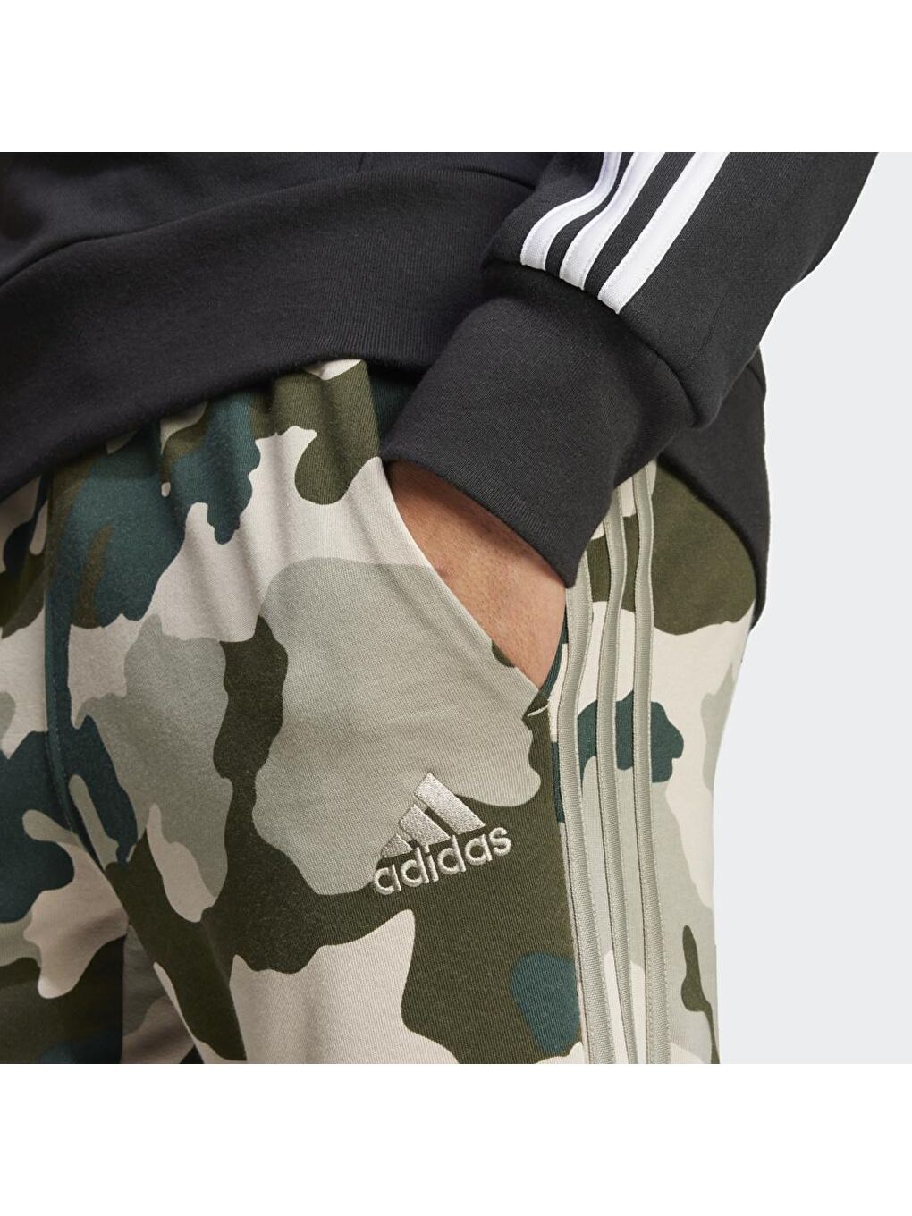 Adidas Bej Camo Erkek Bej Eşofman Altı - 2