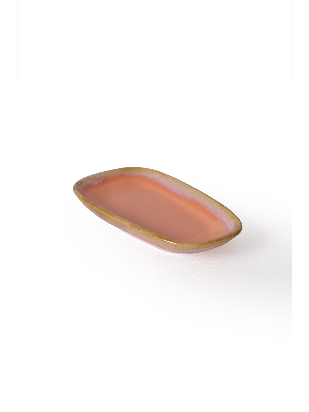 Shizen Turuncu Tetra Kayık Tabak 15 Cm 4 Adet-6