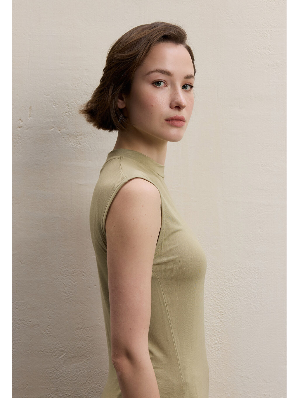 Yeşil SIFIR KOL BAMBU BODY ADAÇAYI-2