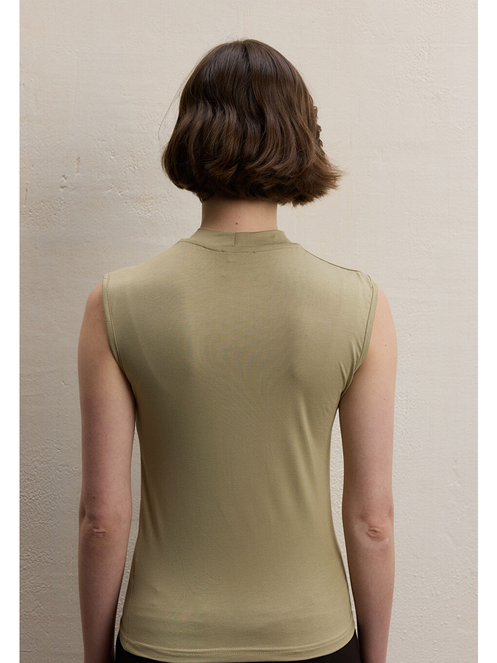 Yeşil SIFIR KOL BAMBU BODY ADAÇAYI-3