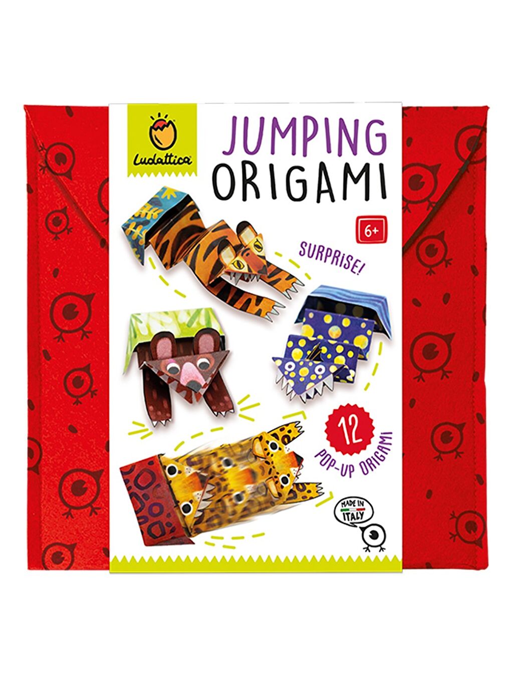 Easy Origami - Jumpıng - Surprıse!