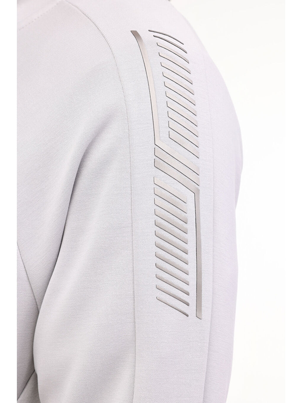 Gri ML HARVES 18ITL1125 4FX GRI Erkek Eşofman Üstü-4