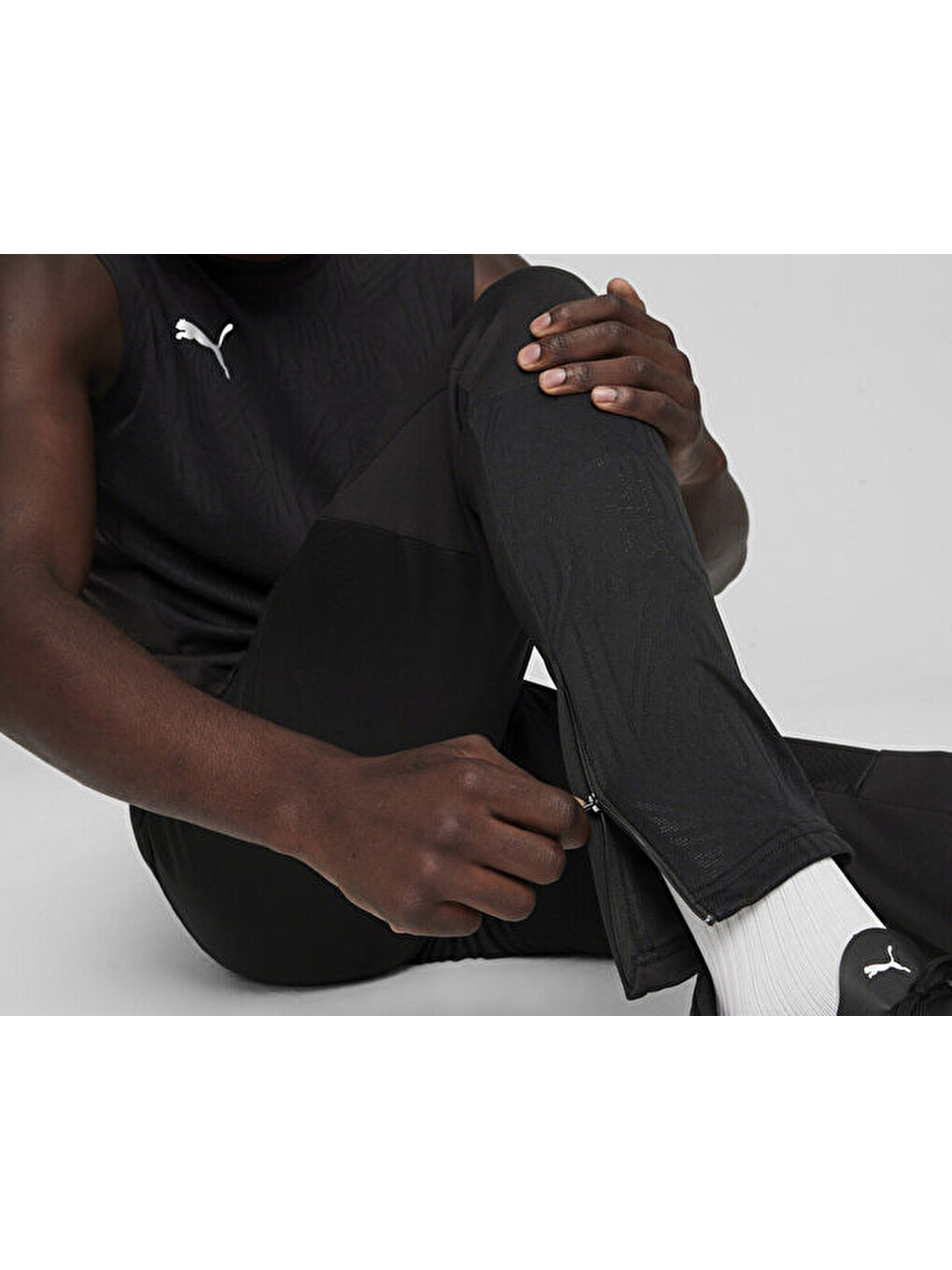 Teamfinal Training Pants Erkek Futbol Antrenman Eşofman Altı 65856303 Siyah-5