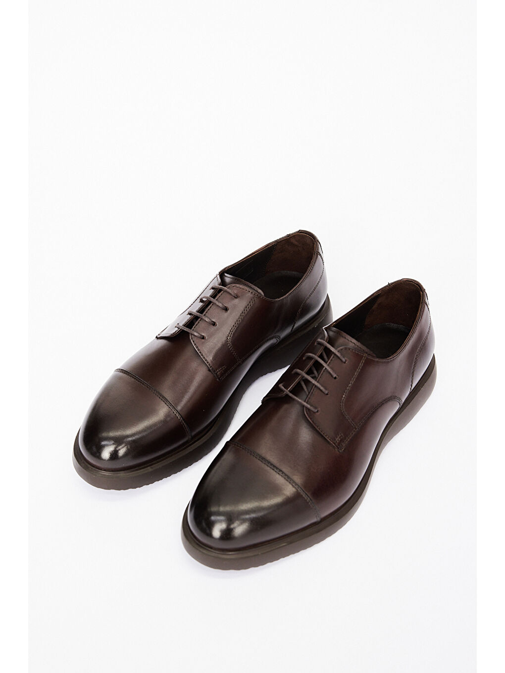 Erkek Kahverengi %100 Nubuk Rahat Taban Casual Ayakkabı-1