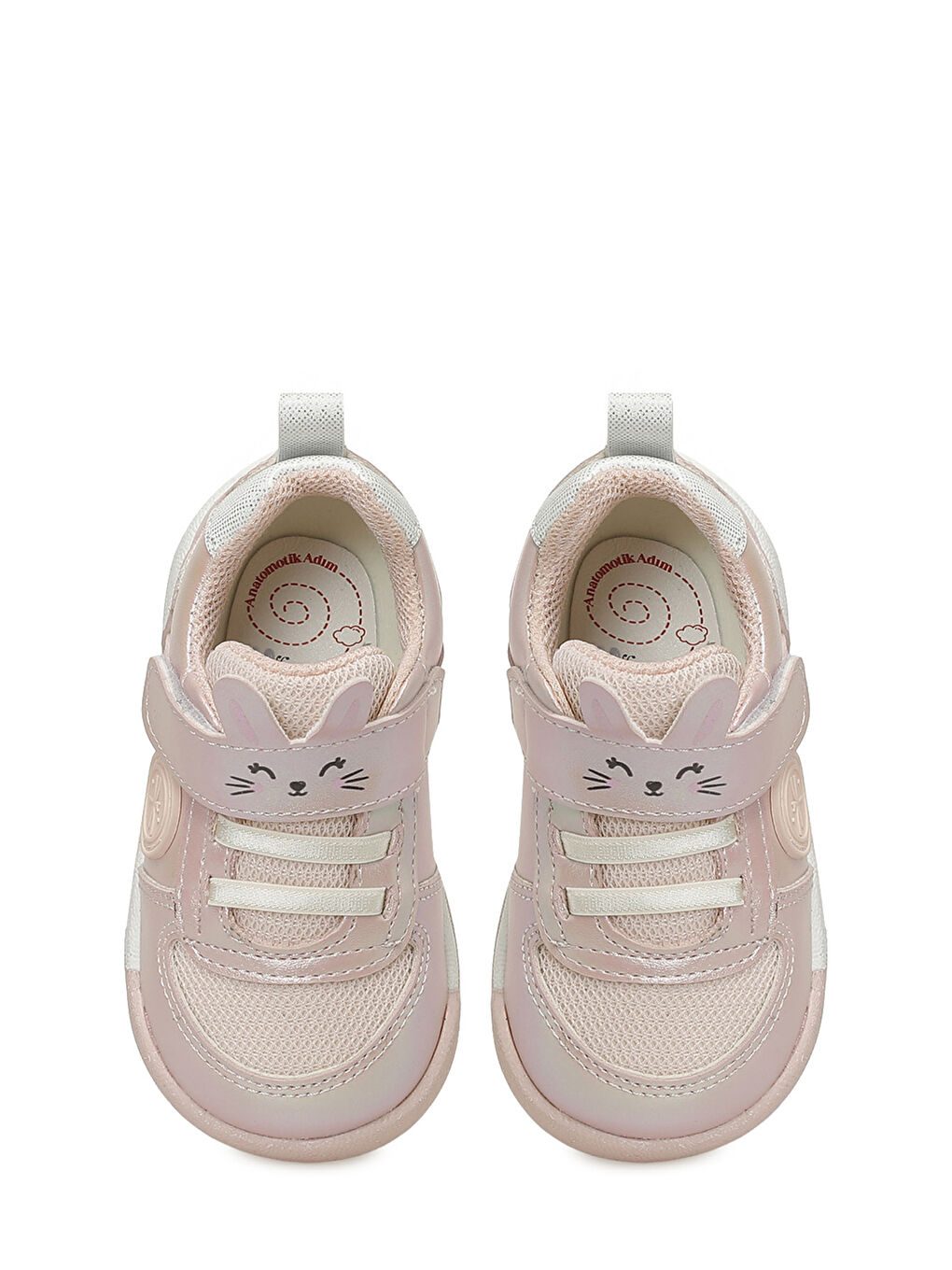 Pembe DRAG.B6FX Pudra Kız Bebek Sneaker-3
