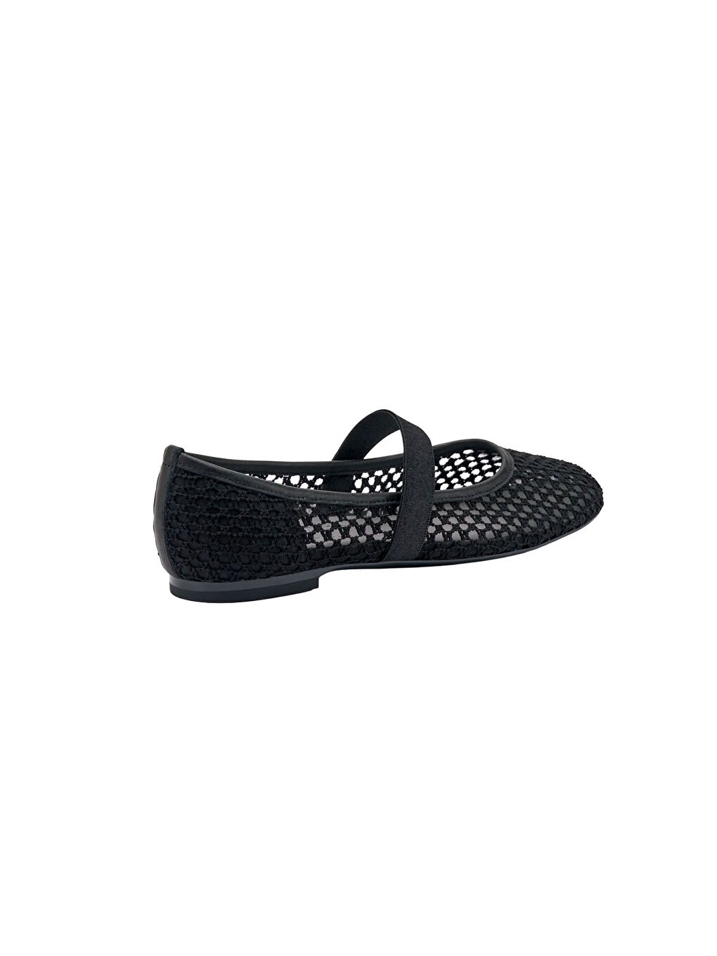 Siyah Kadın Babet 69X5 ZANZA MESH BALLET FLATS-2