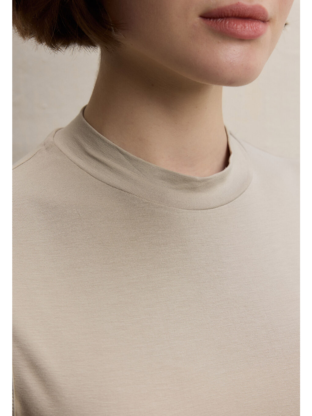 Bej SIFIR KOL BAMBU BODY TAŞ-1