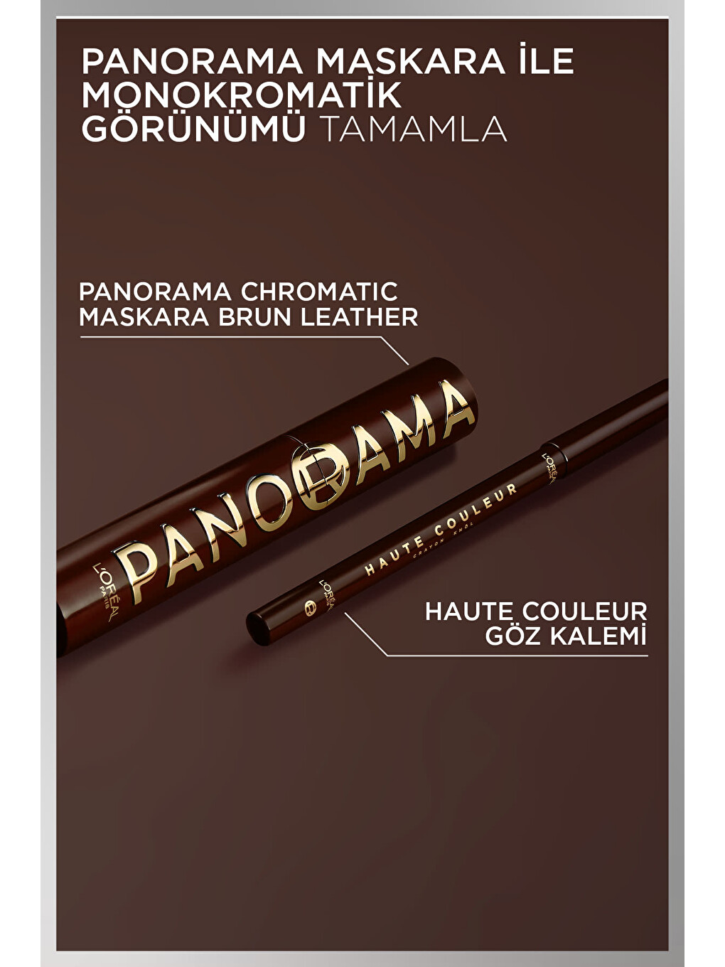 L'oréal Paris Haute Couleur Göz Kalemi - 120 Brun Leather-3