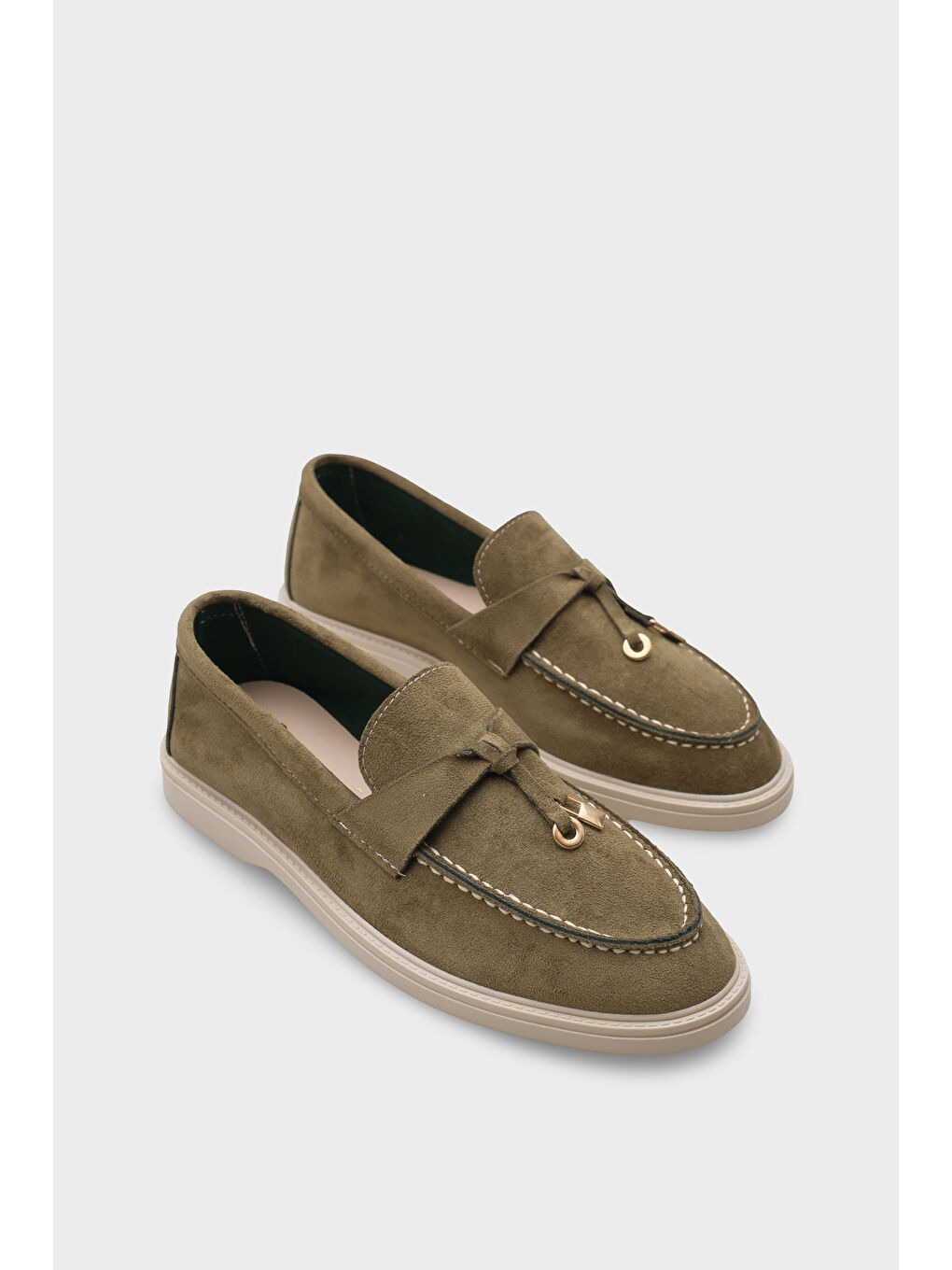 Haki Calypso Kadın Loafer LNP-1
