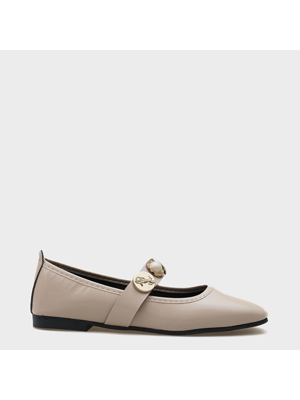 Bej Mimi Kadın Babet