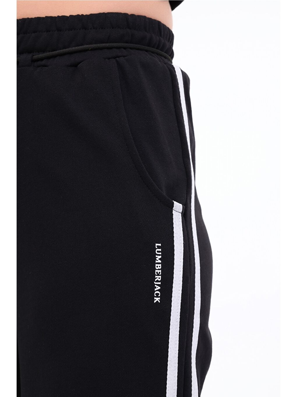 WL FUSI 22KT35 5FX Siyah Kadın Eşofman Altı-3