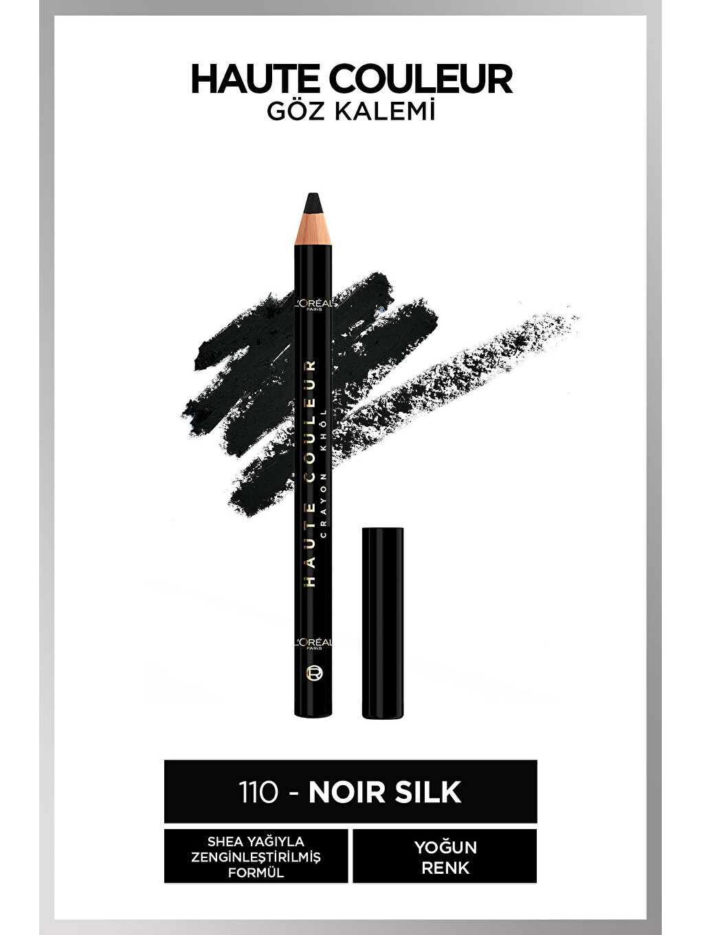 L'oréal Paris Haute Couleur Göz Kalemi - 110 Noir Silk