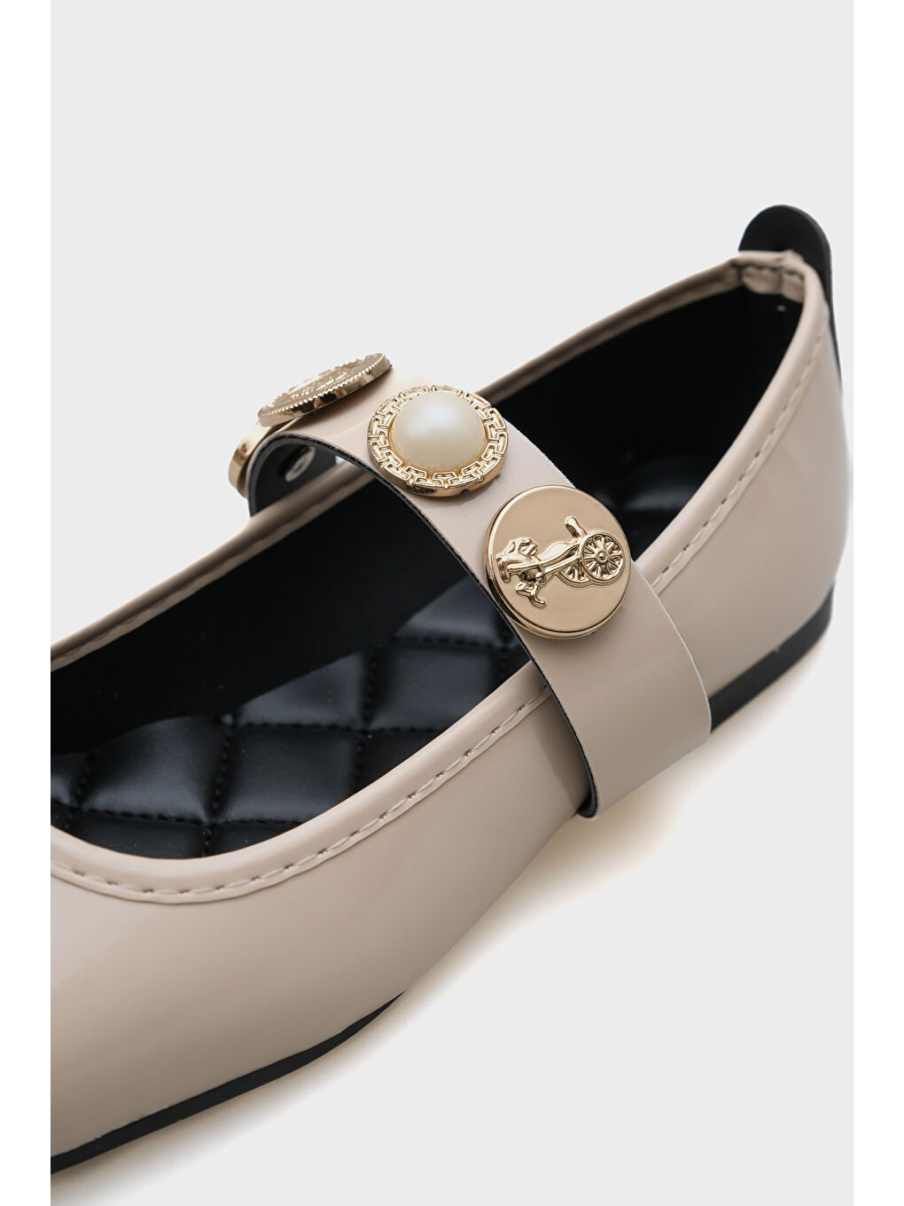 Bej Mimi Kadın Babet-3