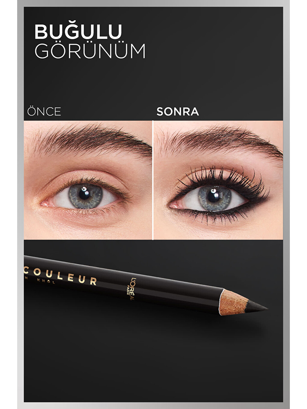 L'oréal Paris Haute Couleur Göz Kalemi - 110 Noir Silk-3