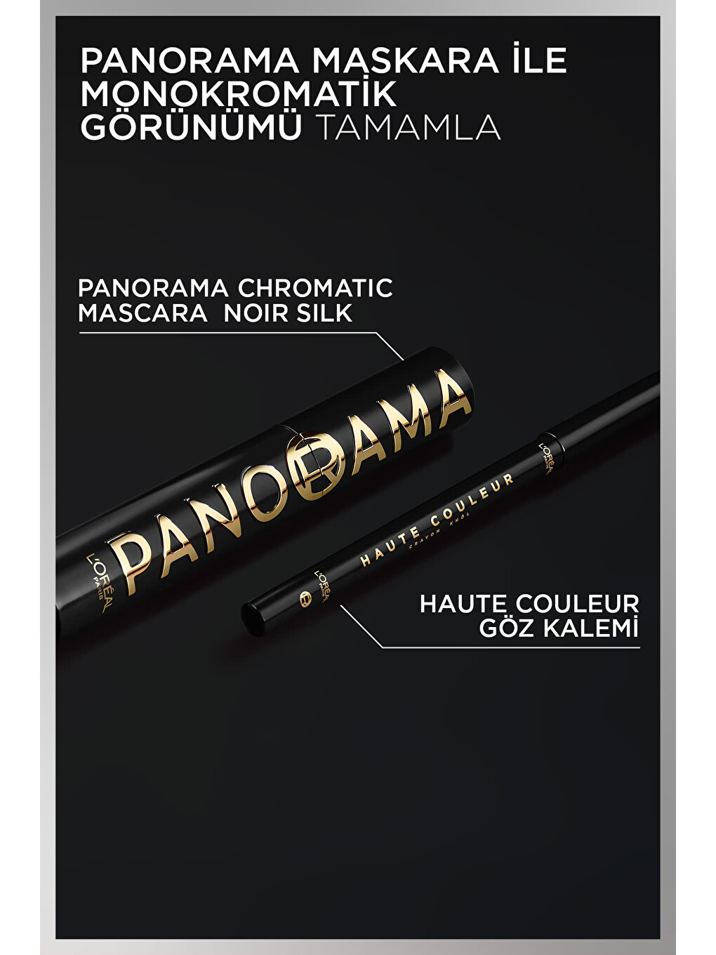 L'oréal Paris Haute Couleur Göz Kalemi - 110 Noir Silk-4