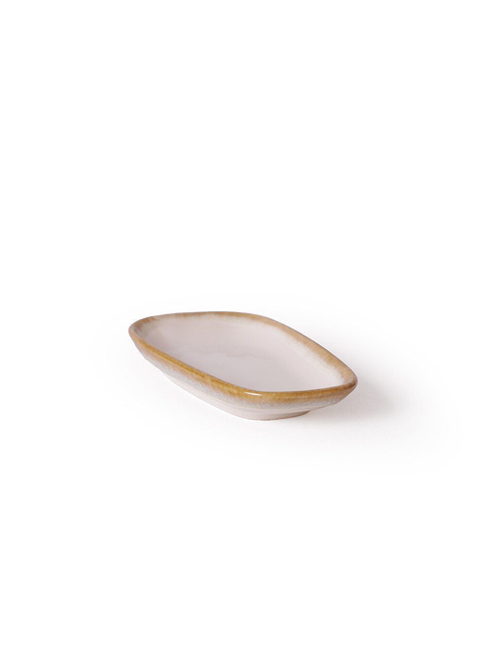 Ekru Shizen Krem Tetra Kayık Tabak 15 Cm 4 Adet-6