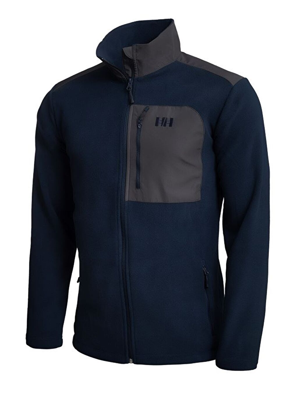 Helly Hansen Lacivert Block FullZip Erkek Fermuarlı Polar HHA..12009.HHA.597