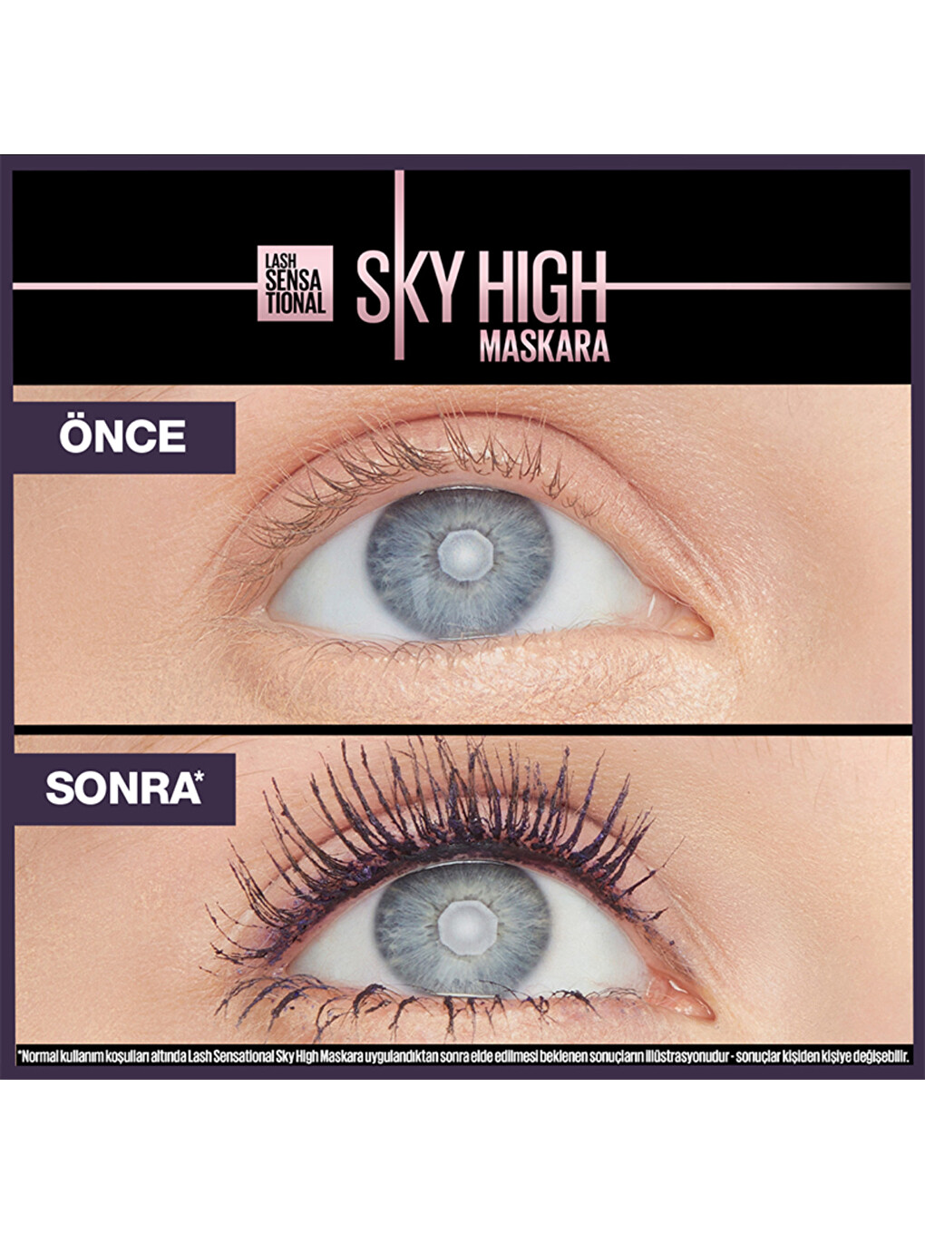 Lash Sensational Sky High Plum Twilight Maskara-1