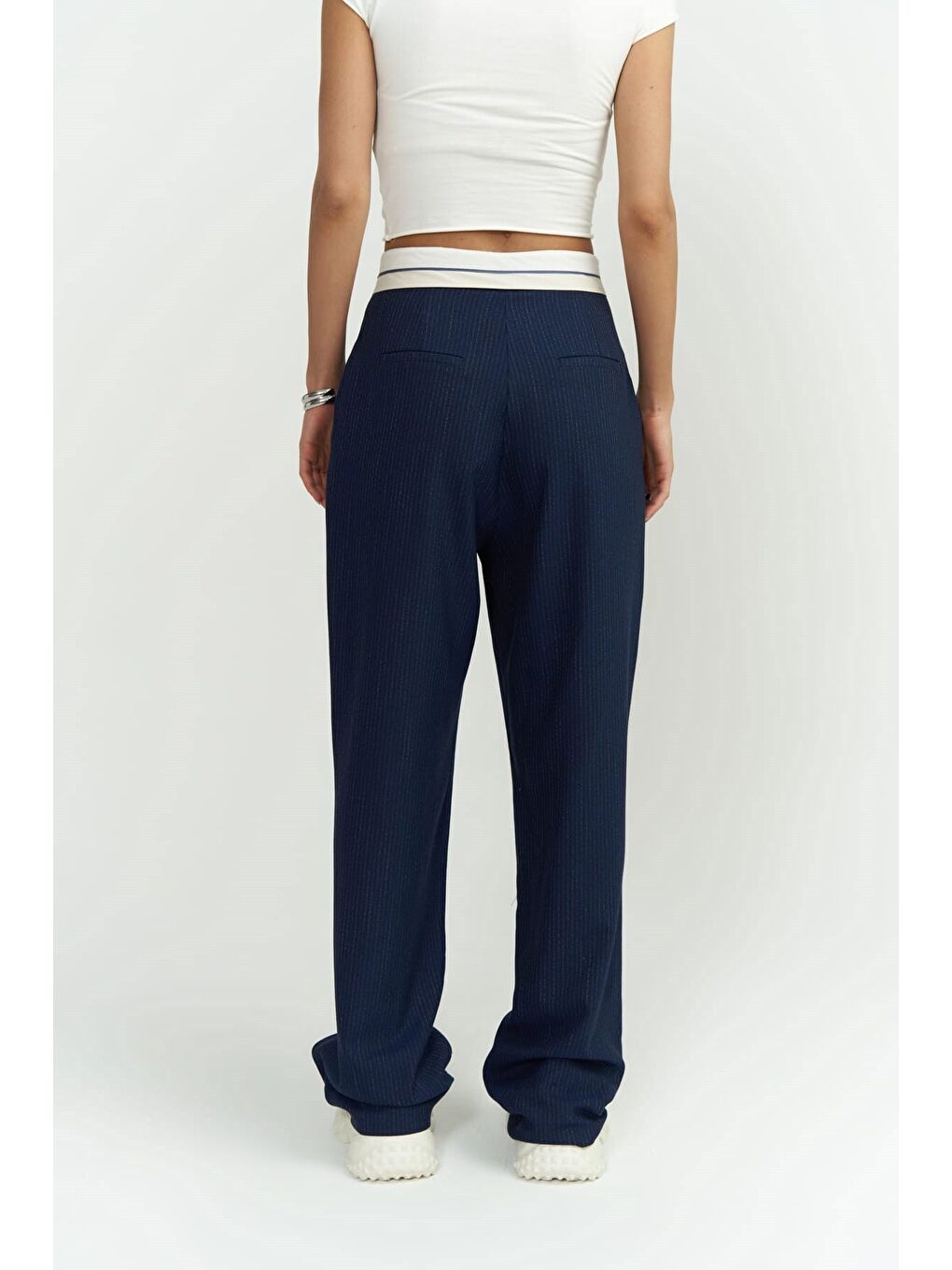 İndigo Zelmira Ters Kemer Indigo Pantolon-5