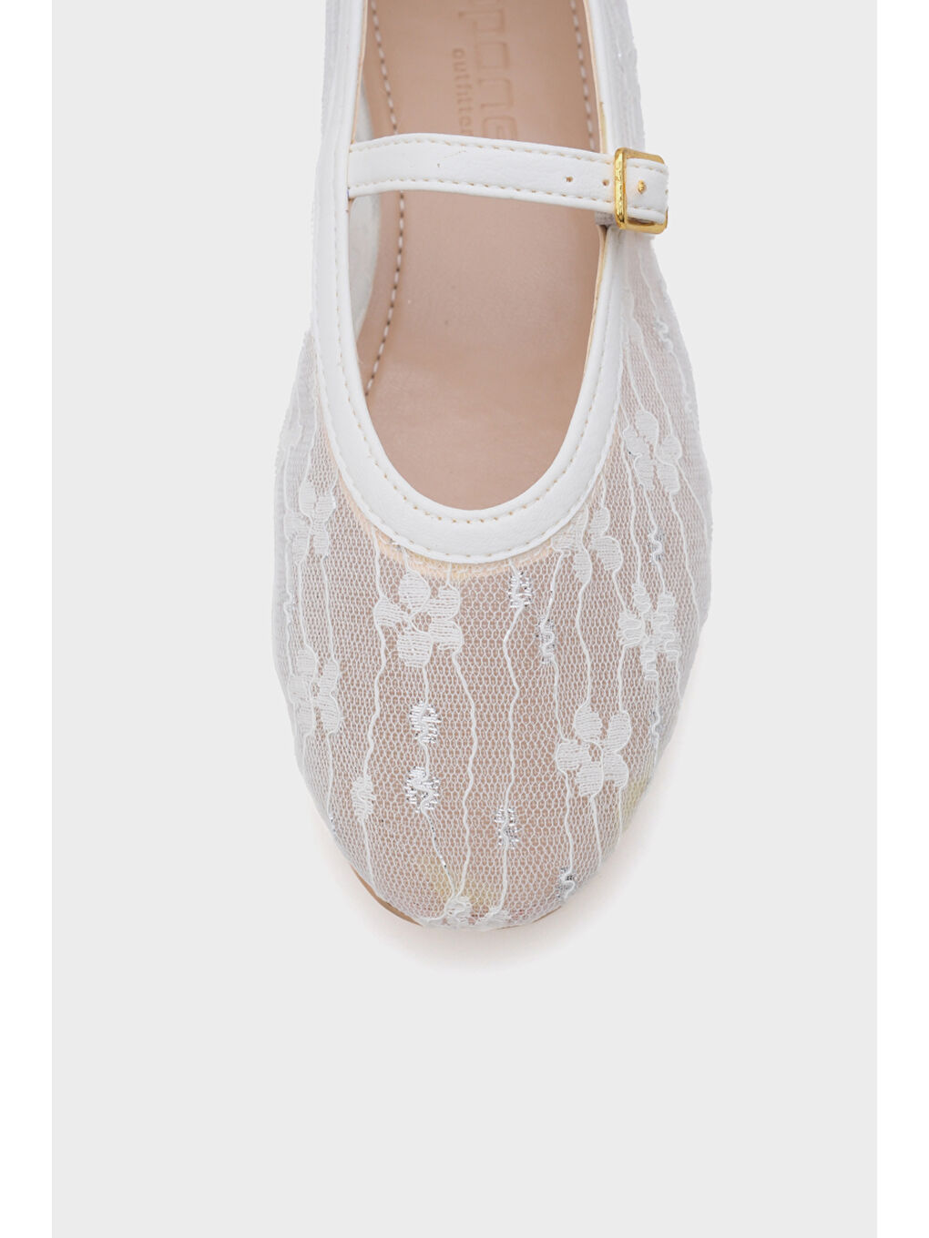 Beyaz Rebeka Kadın Babet-2