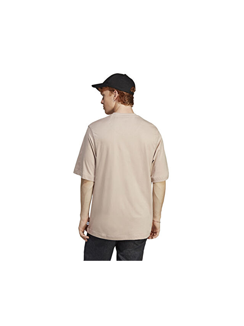 M Caps Tee Erkek Günlük Tişört Ic4101 Bej-1