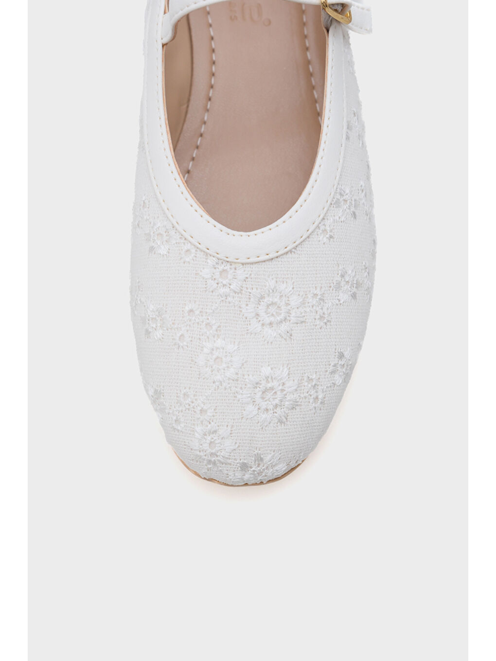 Beyaz Carleen Kadın Babet-3