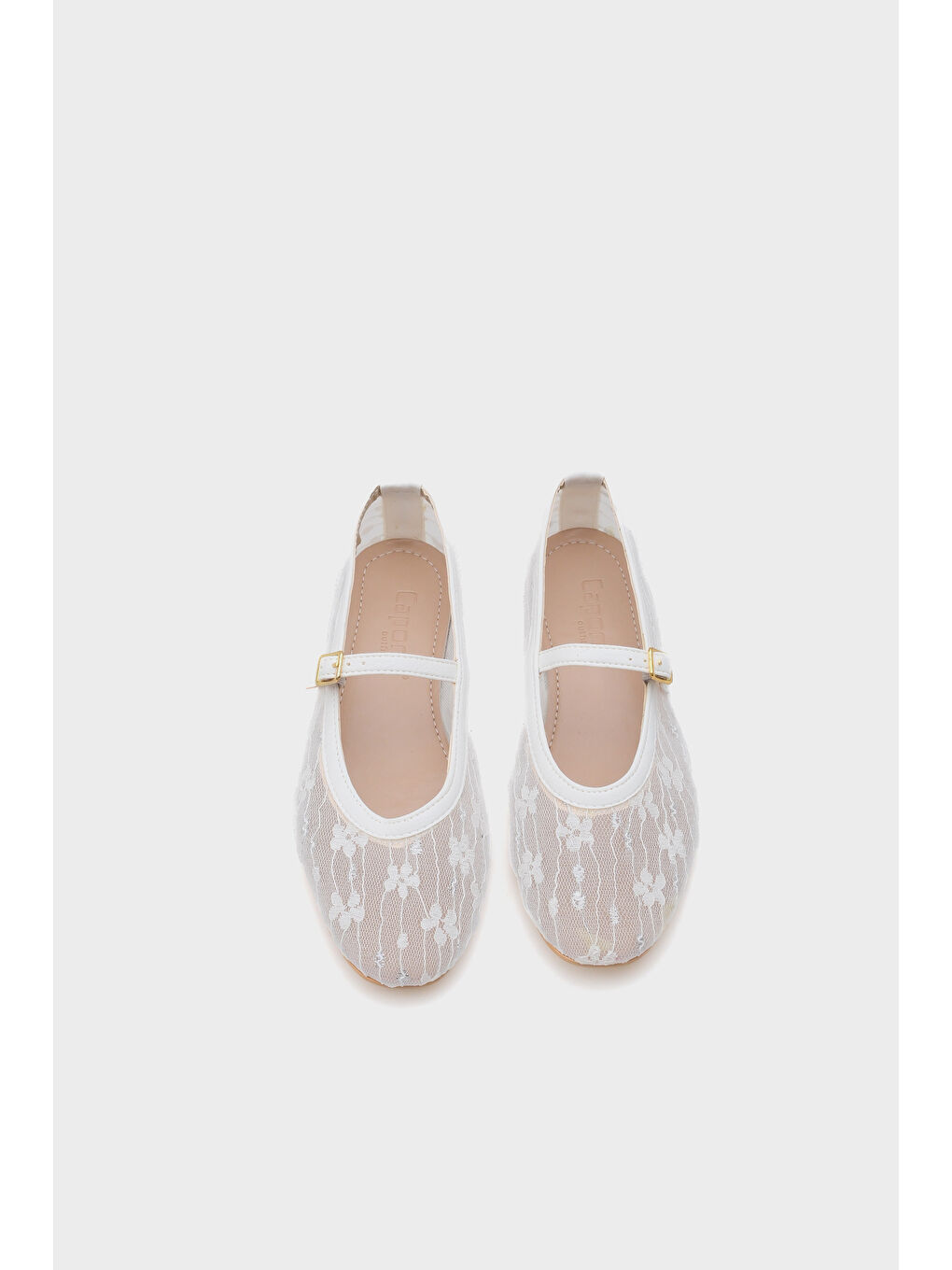 Beyaz Rebeka Kadın Babet-5