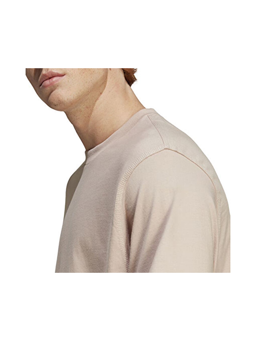 M Caps Tee Erkek Günlük Tişört Ic4101 Bej-5