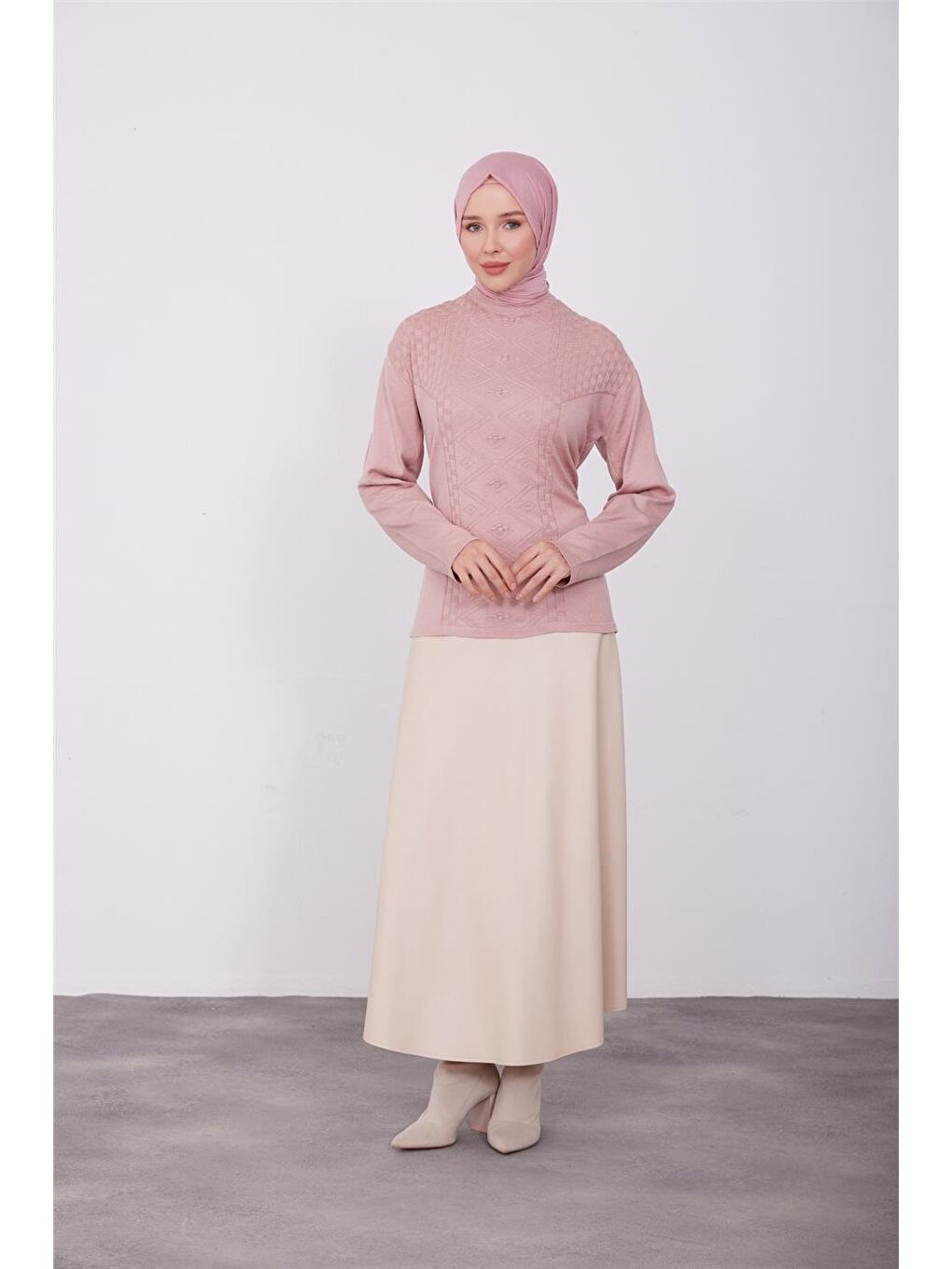 Pembe Kazak 23Kd9007 Pudra-1