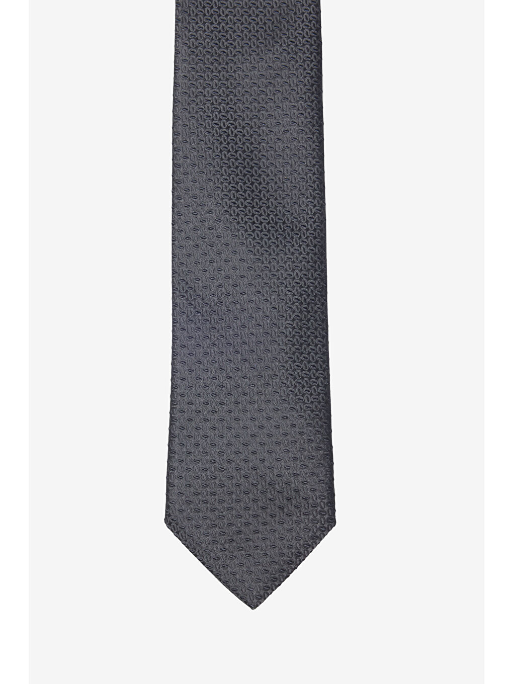 Erkek Siyah İpek Kumaşlı Kravat-1