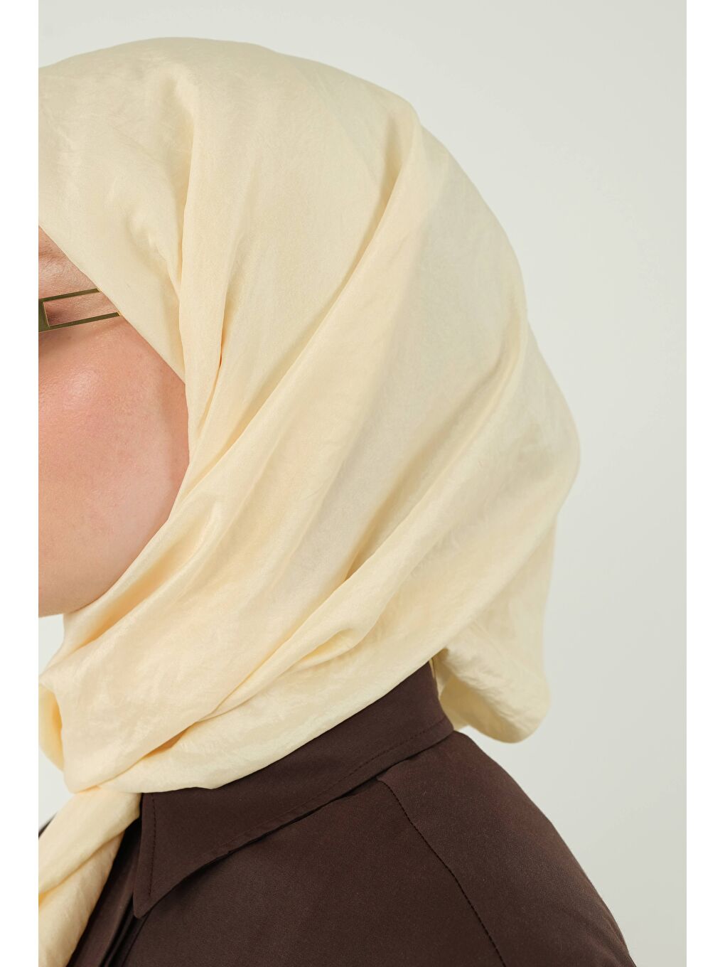 Bej Soft Kraş Şal Vanilya-2