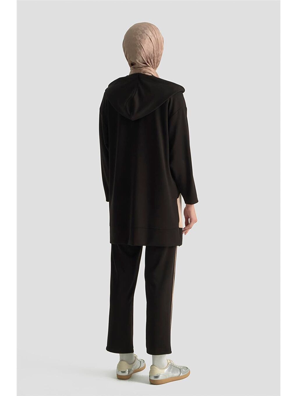 Mixli Örme Takım 25Kd1089 Siyah-4