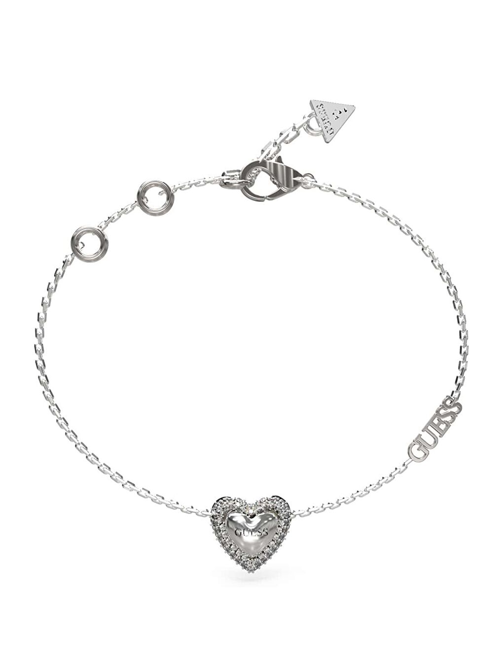 Gri JGUJUBB05022JWRHS Kalpli Kadın Bileklik