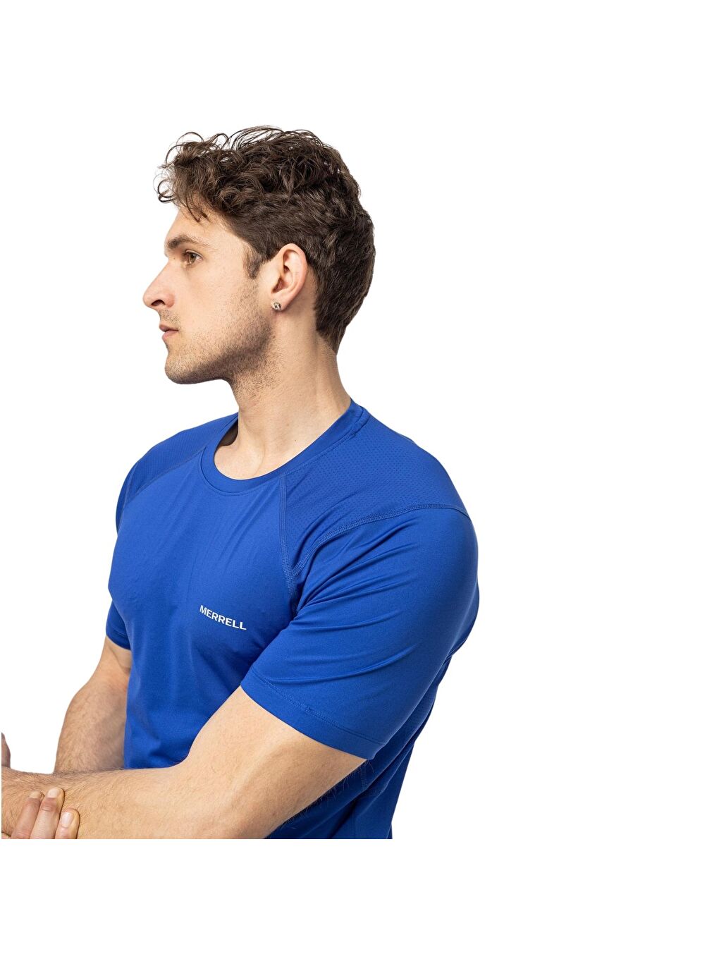 Till Erkek Mavi Koşu Tişört-3