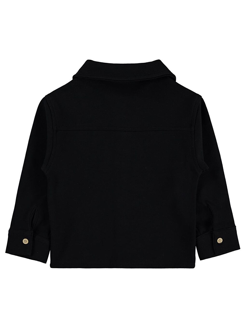 Boys Basic 2-5 Yaş Gömlek - Siyah-1