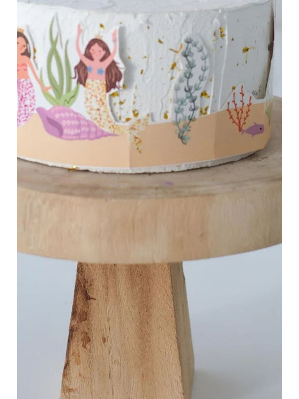 Karışık Çok Renkli  Deniz Kızı Temalı Parti Masa Süsü-1