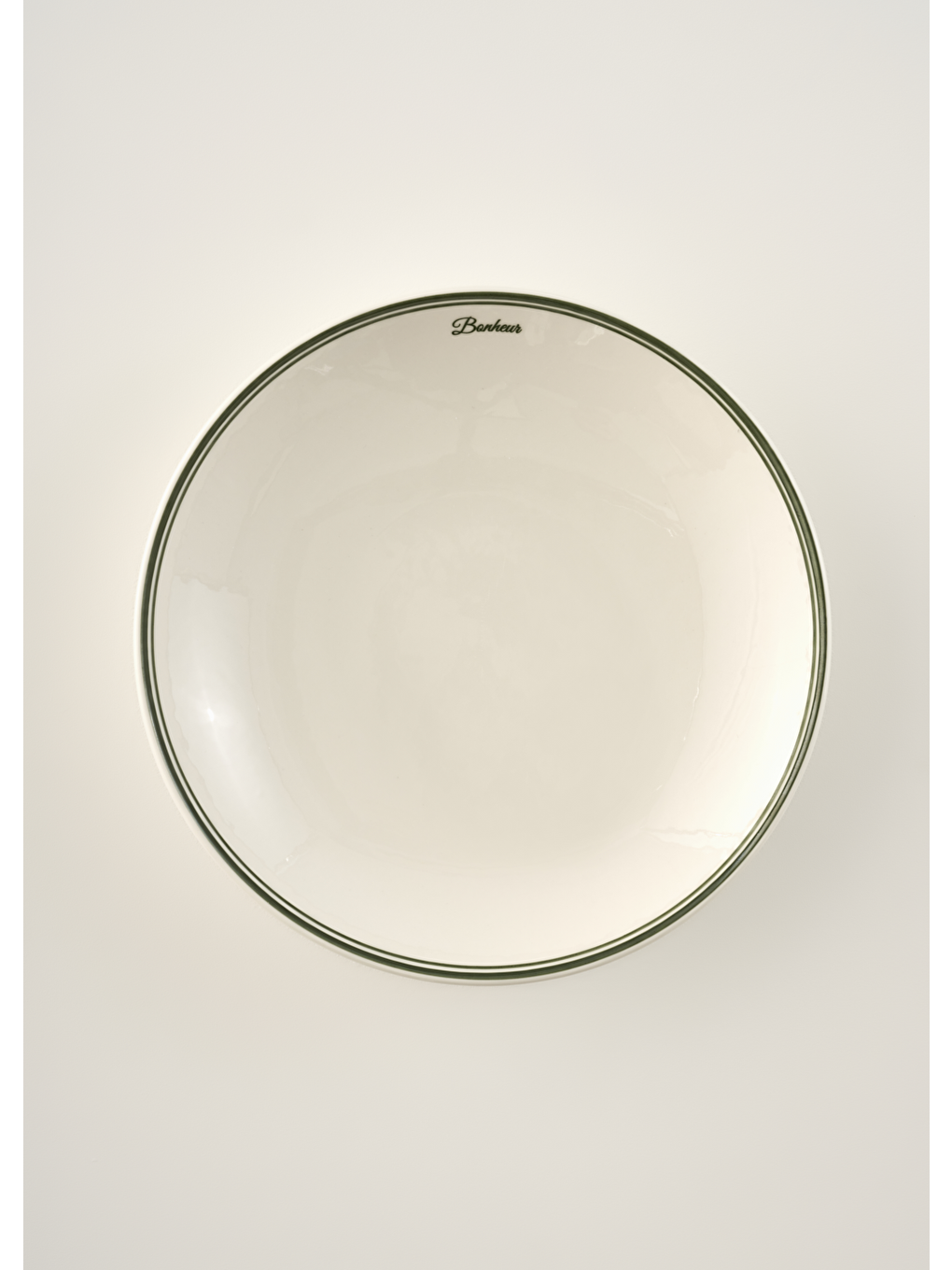 Bonheur Porselen Salata Kasesi Yeşil (30 cm)-1