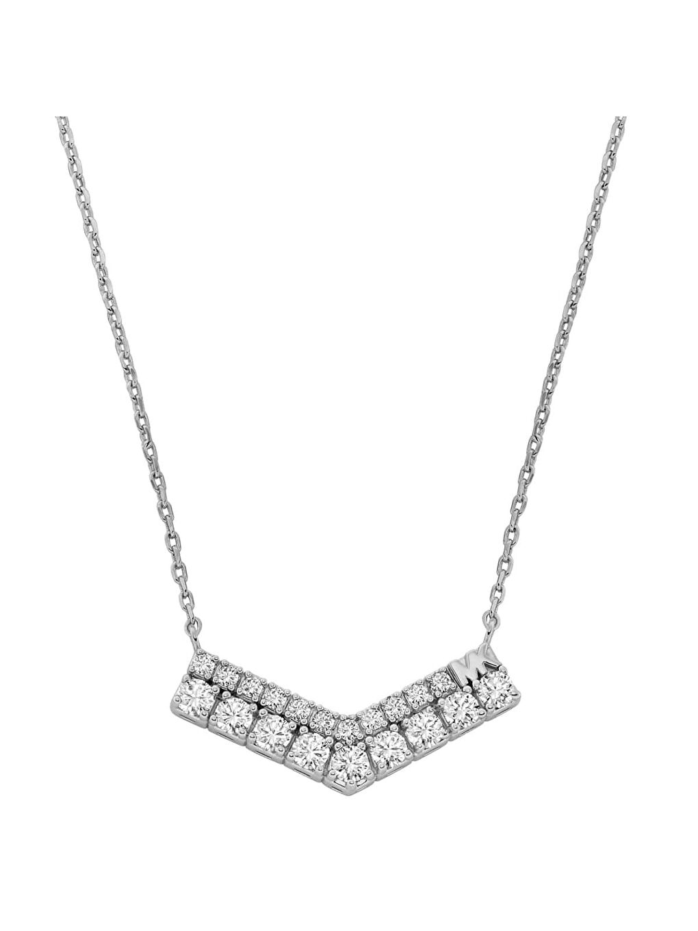 Gri MKJ8516-040 Kadın Kolye