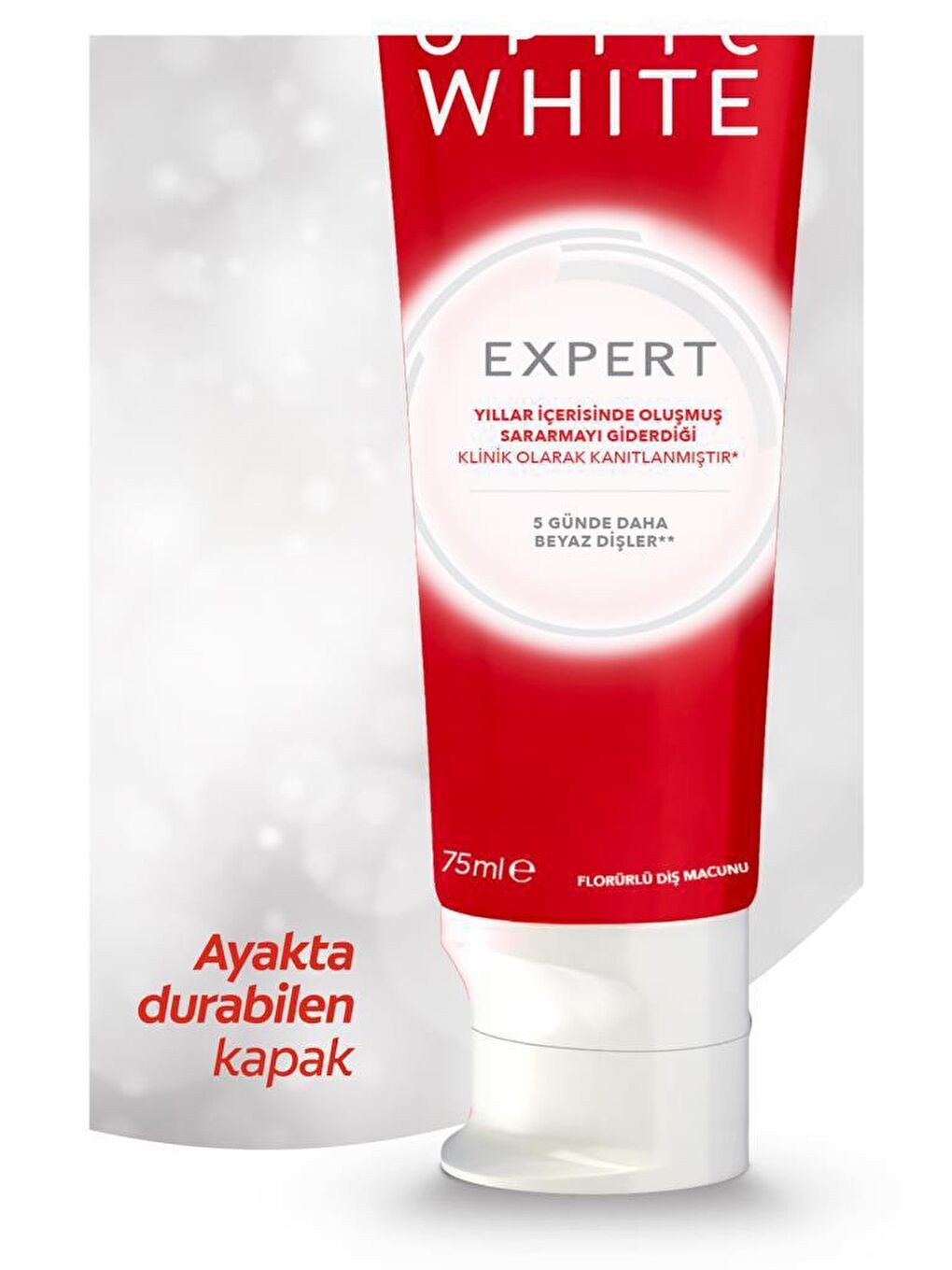 Colgate Beyaz Optic White Expert White Beyazlatıcı Diş Macunu 75 ml x 2 Adet - 3