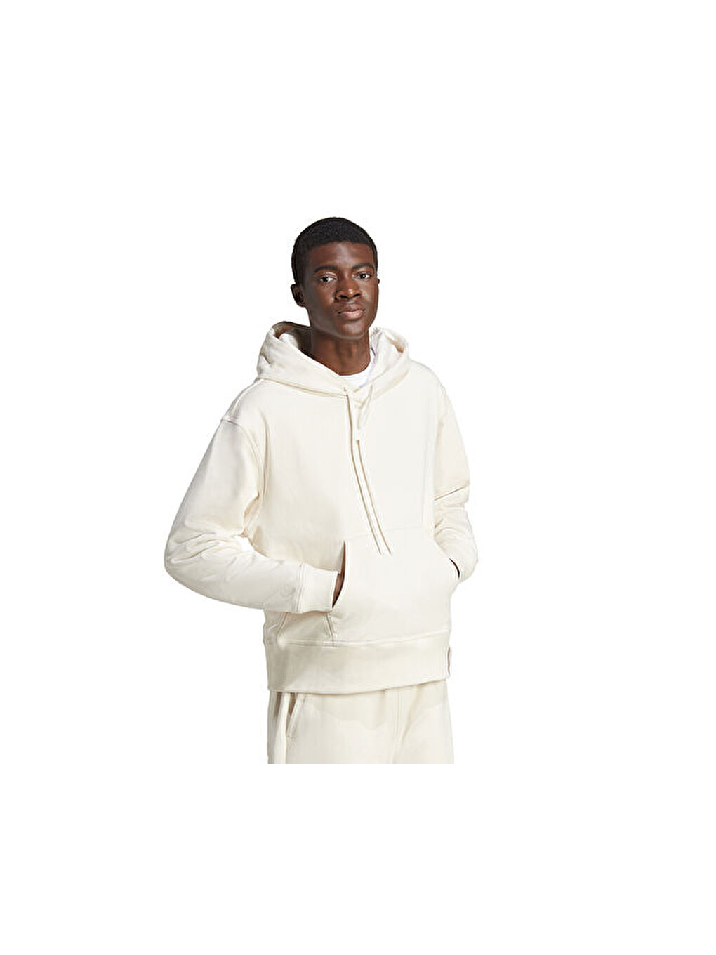 M Pd Hoodie Unisex Günlük Sweatshirts Ic4081 Bej-1
