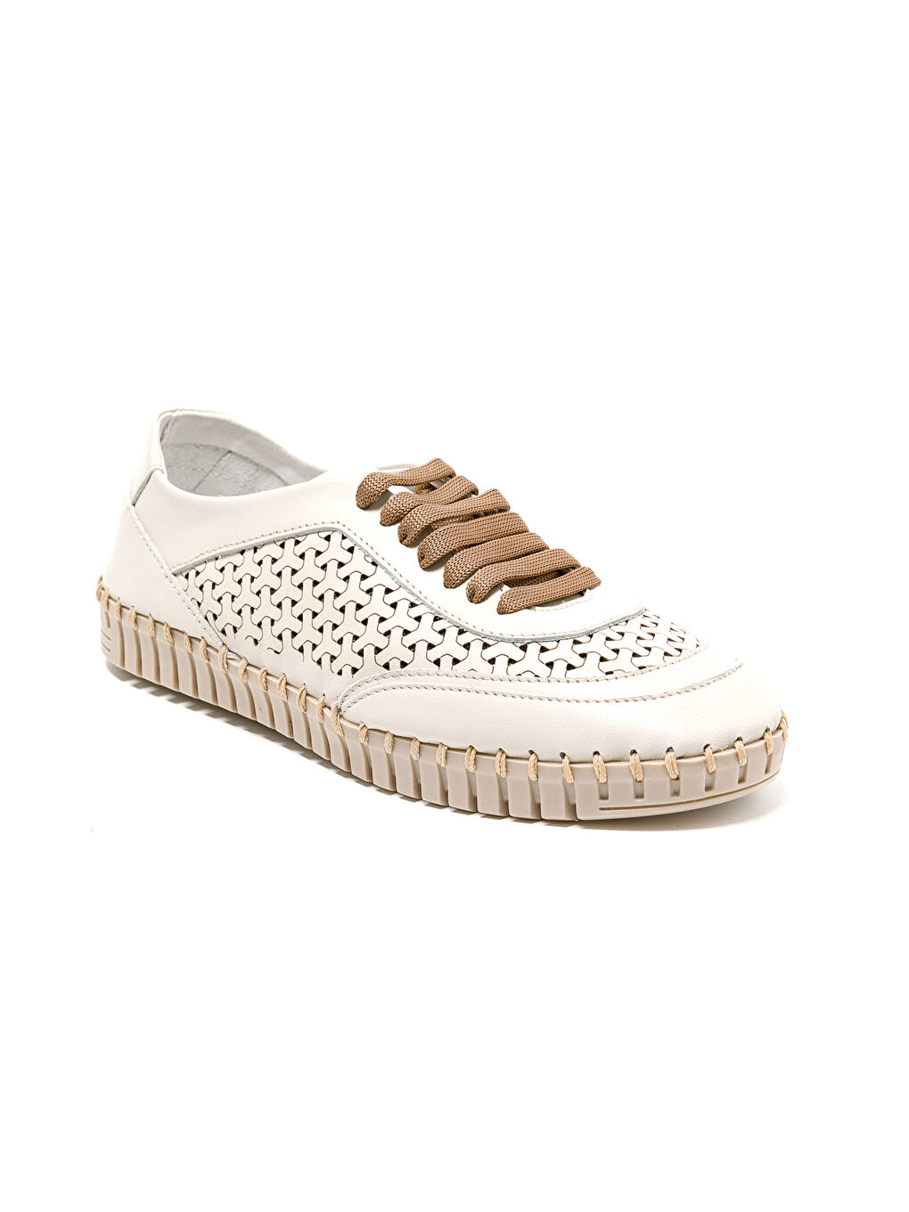 Beyaz Kadın Sneaker 52P1 SOFT Panna (OFF White)-1