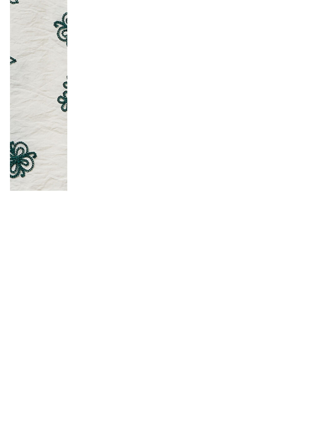 Lila Kadın Ekru-Yeşil Viskoz Karışımlı Çiçek Desenli Boxy Fit Gömlek-6