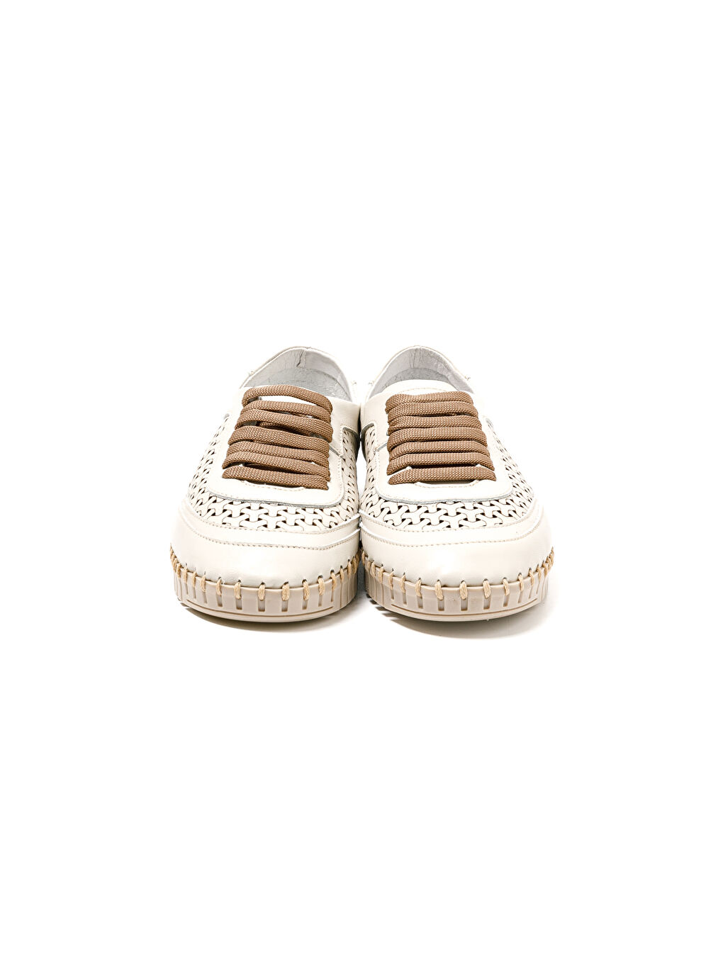 Beyaz Kadın Sneaker 52P1 SOFT Panna (OFF White)-3