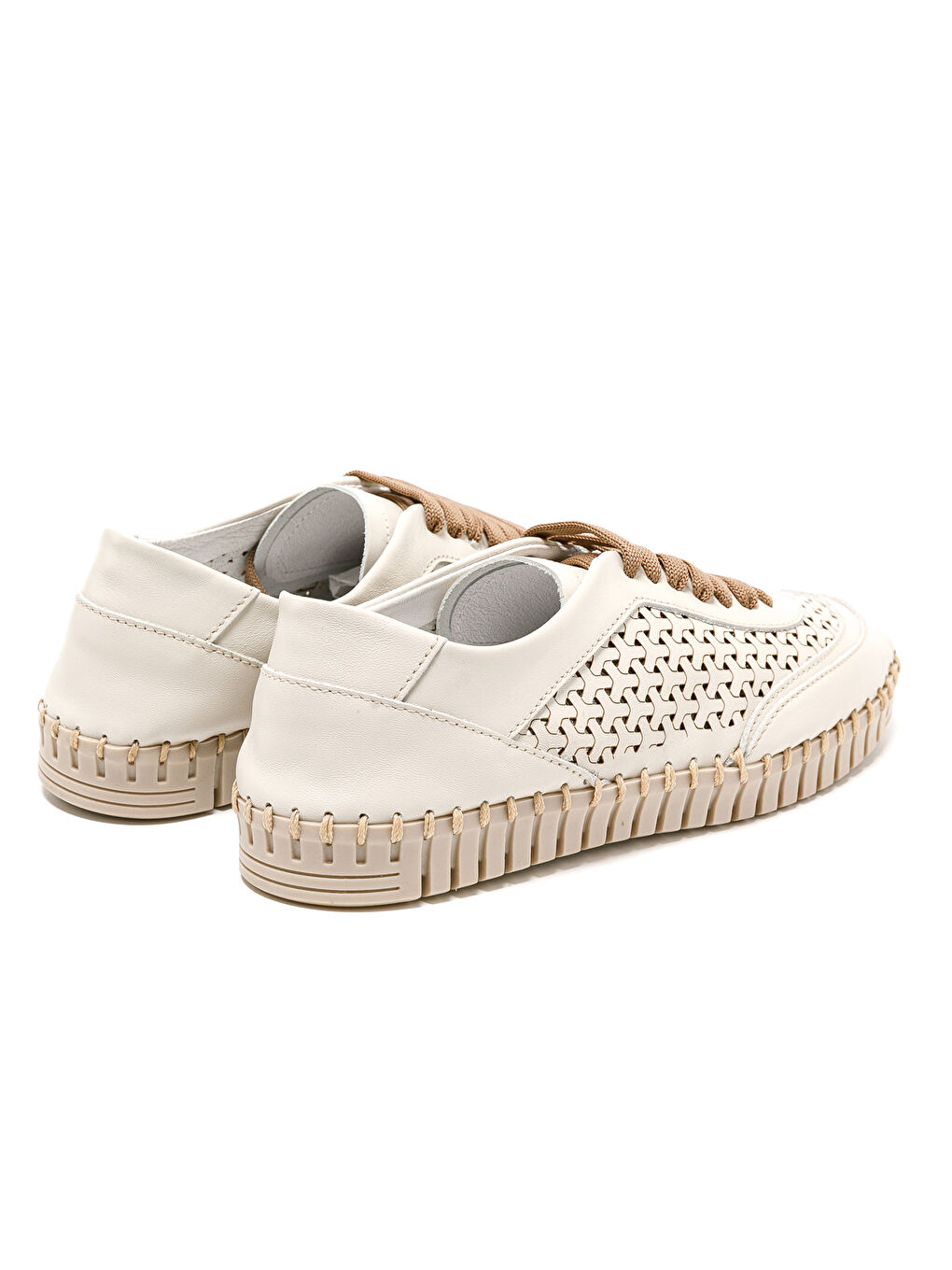 Beyaz Kadın Sneaker 52P1 SOFT Panna (OFF White)-4